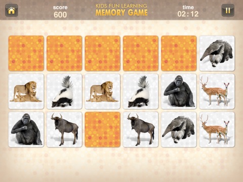 Kids Fun Learning Memory Game screenshot 4