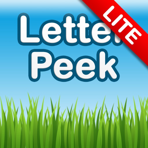 Letter Peek Lite - Free ABC Kids Game Icon