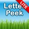 Letter Peek Lite - Free ABC Kids Game
