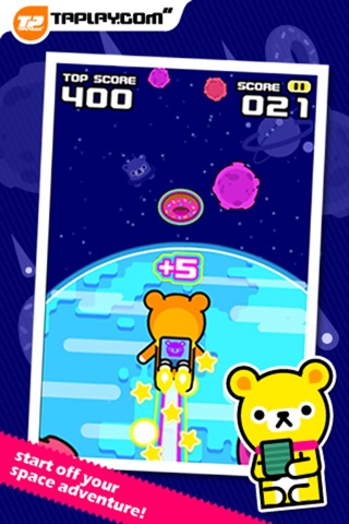 Space Rush - Tappi Bear screenshot 2