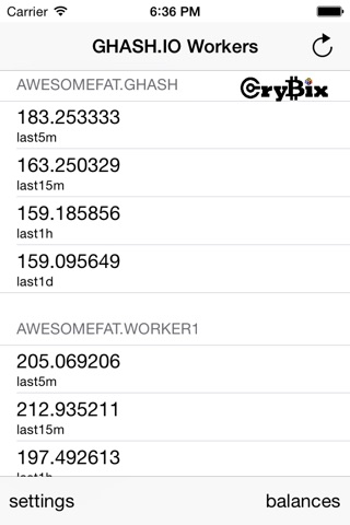 CryBix GHash.IO screenshot 3