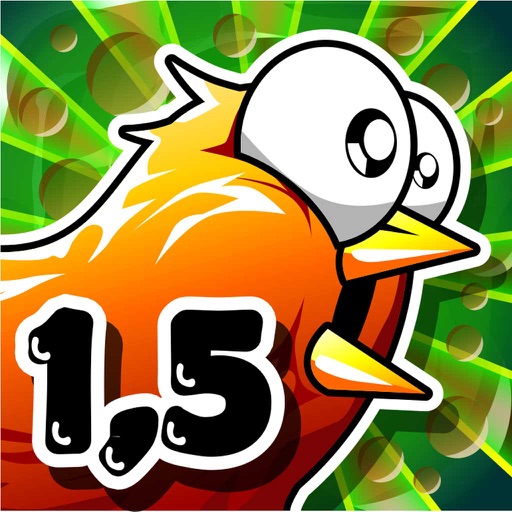 Chicken Fly 1,5 : Epic Flappy Blek Bird Rush - THE FREE FULL PRO Version