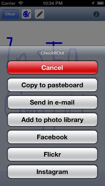 CheckItOut InstaGraffiti Lite - Free Photo Editor Annotate Anything And Post To Instagram, Facebook or Flickr!