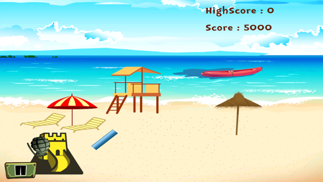 Beach Boom Soldier FREE - Grenade Prevention Challenge(圖4)-速報App