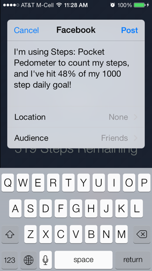 Steps: Pocket Pedometer Free(圖4)-速報App