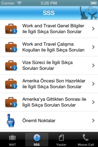 Mezun Work & Travel Kılavuzu screenshot 4