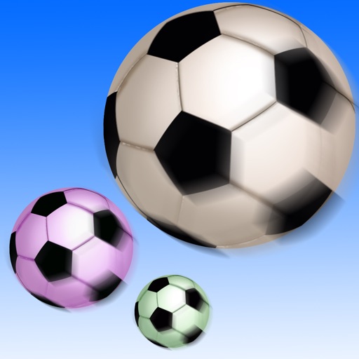 Soccer Ball Bounce - Connecting Dots Game Icon
