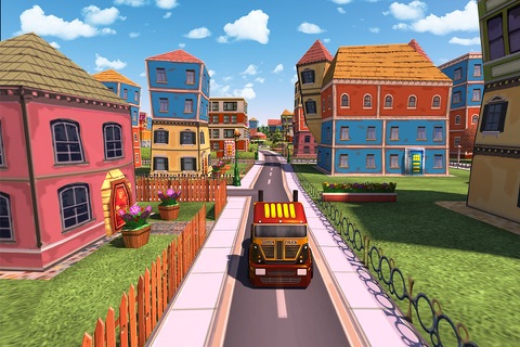 Elf Gift Delivery Simulator - Realistic 3D Toy Truck Driving and Parking Free Game screenshot 4