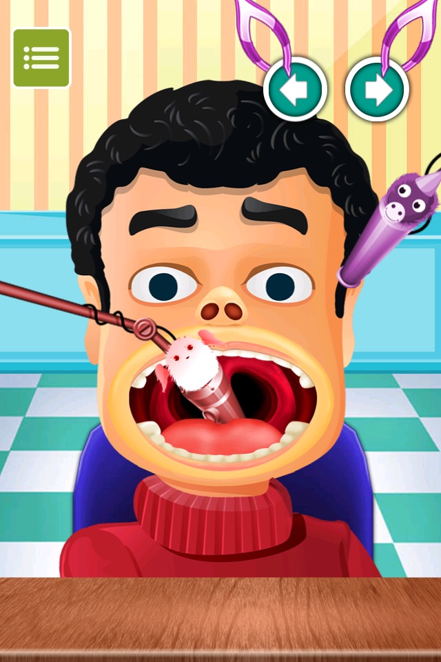 Crazy kids Throat Doctor - free kids doctor games screenshot 4