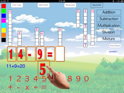 Kids Math,(age 6-8) 500 Math quizzes screenshot 3