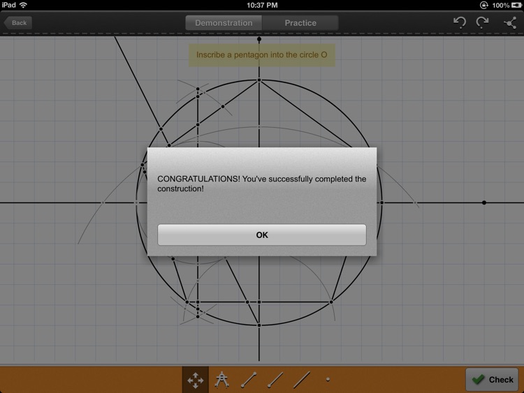 Geometry: Constructions Tutor (Lite) screenshot-4