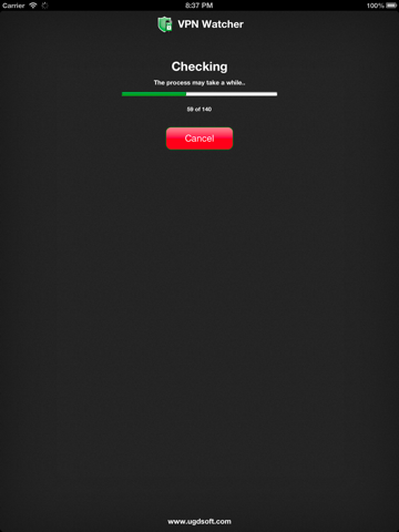Скриншот из VPN Watcher