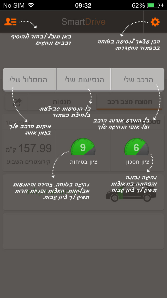 SmartDrive App Screenshot 1