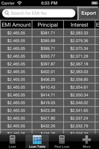 Star Loan Calculator screenshot 3