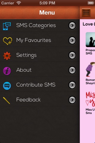 SMS4Lovers screenshot 3