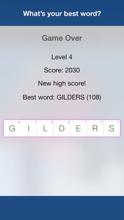 Letterdrop Word Game screenshot-3