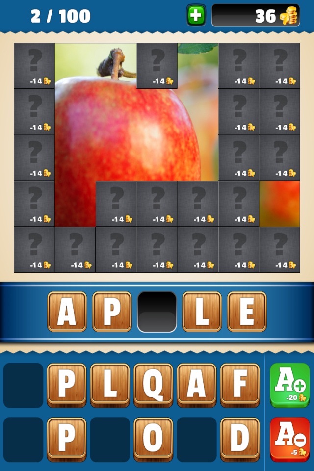 Find The Word - Reveal the the picture, guess the word and spin the wheel! screenshot 3