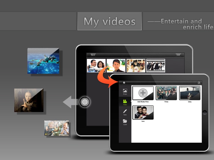 MyFolder HD & Professional private document management --Pro