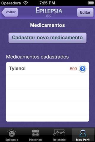 Epilepsia App screenshot 3