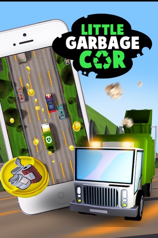 Little Garbage Car in Action - Popular 3D Casual Driving Game for Kids with Trash Collector Vehicles in a Small City with Cartoonish Graphics screenshot 2