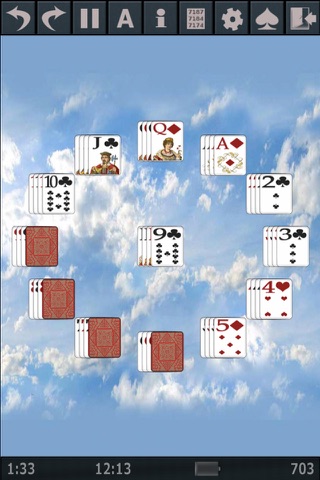 Solitaire 3D. screenshot 2