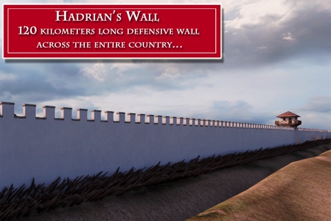 The Roman Army most ambitious fortification. Hadrian's Wall - Virtual 3D Tour & Travel Guide of Black Carts Turret screenshot 3
