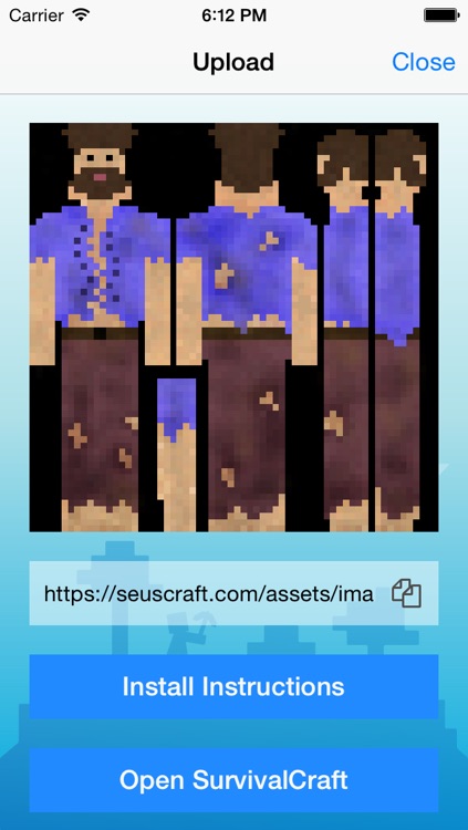 Skin Creator Pro Editor for Survivalcraft Textures Game Skins