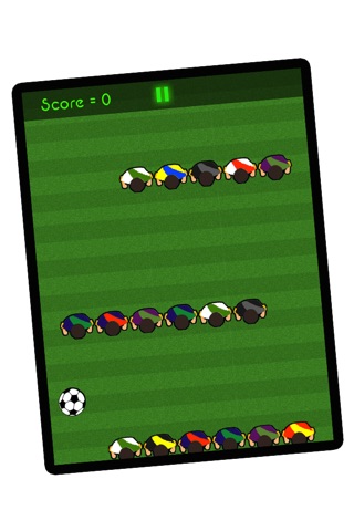 Neo Football League - Avoid clash from 2048 flappy soccer player screenshot 2