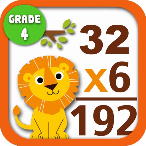 Kids Math-Multiplication Worksheets(Grade 4)