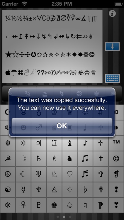 Symbols - Many symbols and characters screenshot-3