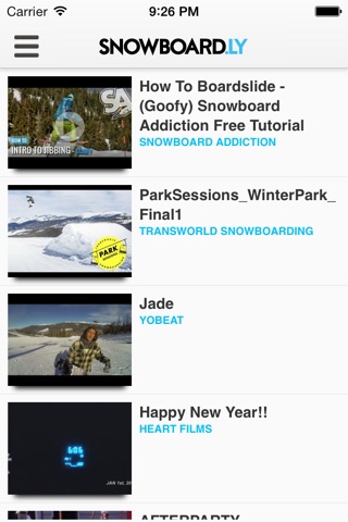 Snowboard.ly screenshot 2
