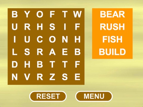 Kids Word Finder for iPad screenshot 2