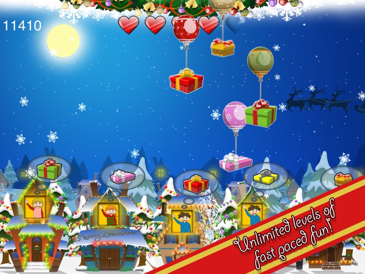 Santa's Floating Gifts HD screenshot-3