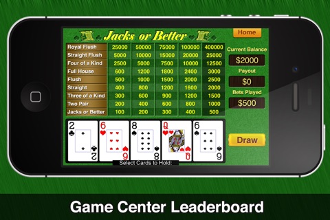 Mondo Video Poker screenshot 3