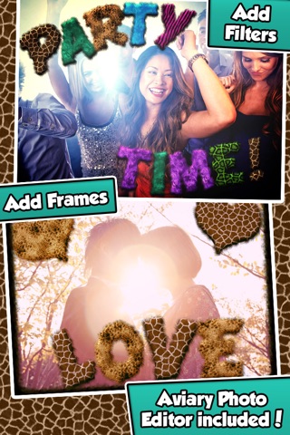 Fuzzy Font - A Cool Photo Booth Editor with Fun Furry Text to Add Caption to Your Picture Images screenshot 2