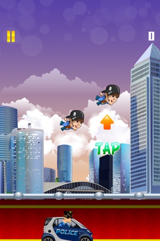 Flying Biber - Escape the Cops screenshot 2