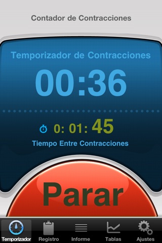 Contractions Counter: pregnancy contraction timer screenshot 4