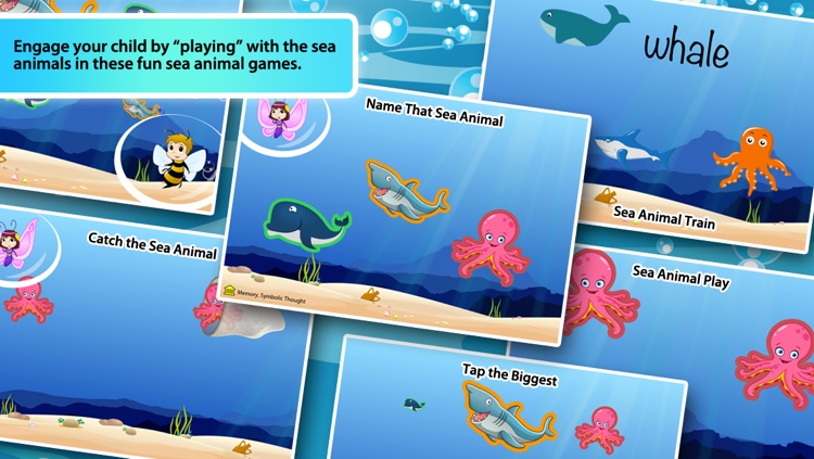 Toddlers First Words 3: Sea Animals Lite by Brainster Academy Inc.