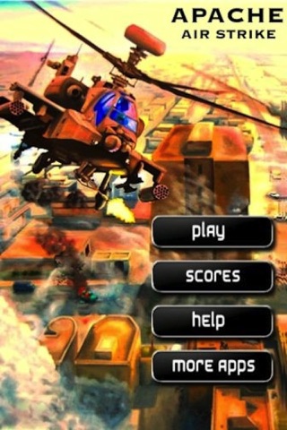 Apache Air Strike ( war shooting games ) screenshot 2