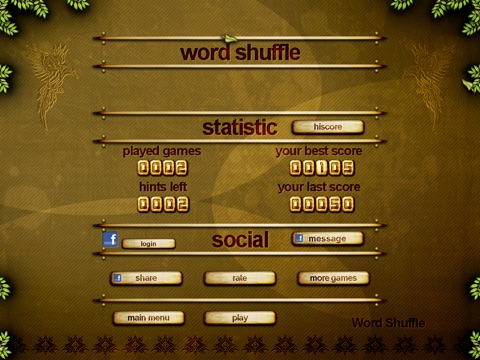 ACC Word Shuffle HD Free - classic puzzle games screenshot 4