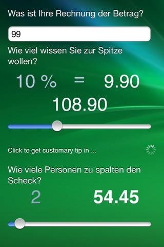 !iM: Tips calculator. screenshot 2