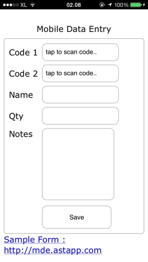 Mobile Data Entry