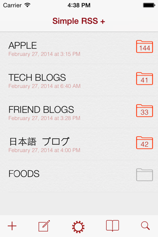 Simple RSS Push+ screenshot 3