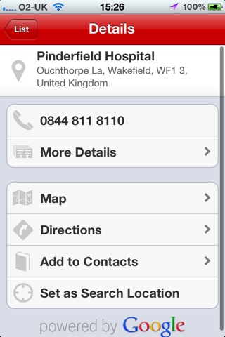 Hospitals - Find your nearest Hospitals screenshot 2