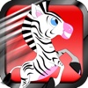 Baby Zebra Run Free