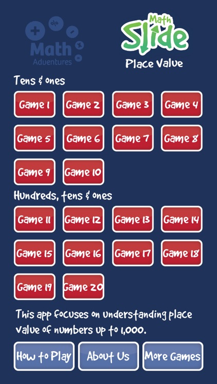 Math Slide: Place Value School Edition