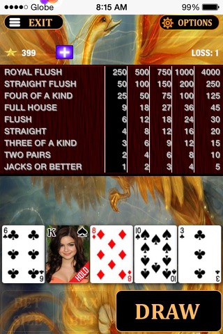 Phoenix Gold Vegas Casino Poker Game screenshot 2