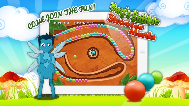 Bug's Bubble Shooter Mania - Match the Colored Dots! A Game About Connecting 3