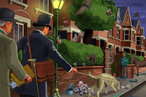 Hidden Object Game Jr FREE - Sherlock Holmes: The Sign of Four screenshot 3