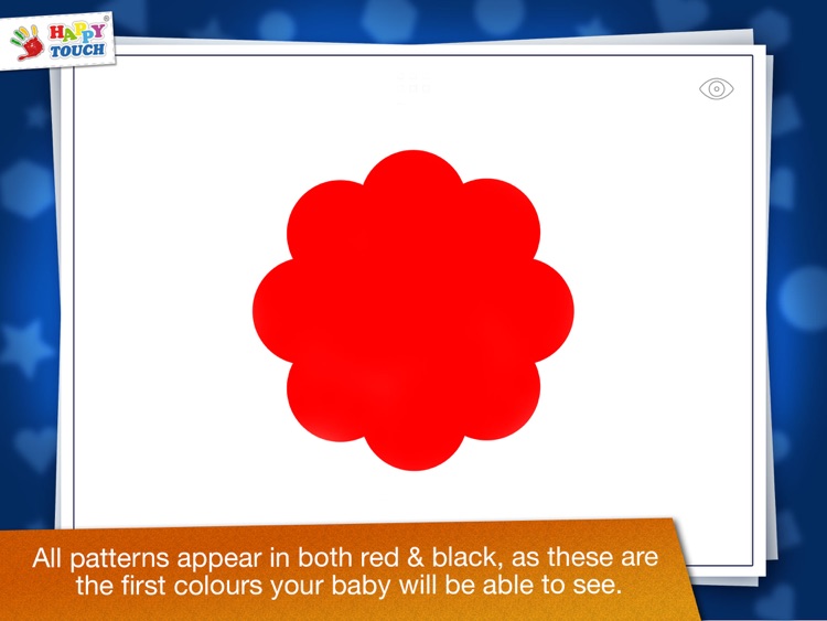 Baby Stimulation: High Contrast Patterns & Shapes - Infant / Baby App by HappyTouch® screenshot-4
